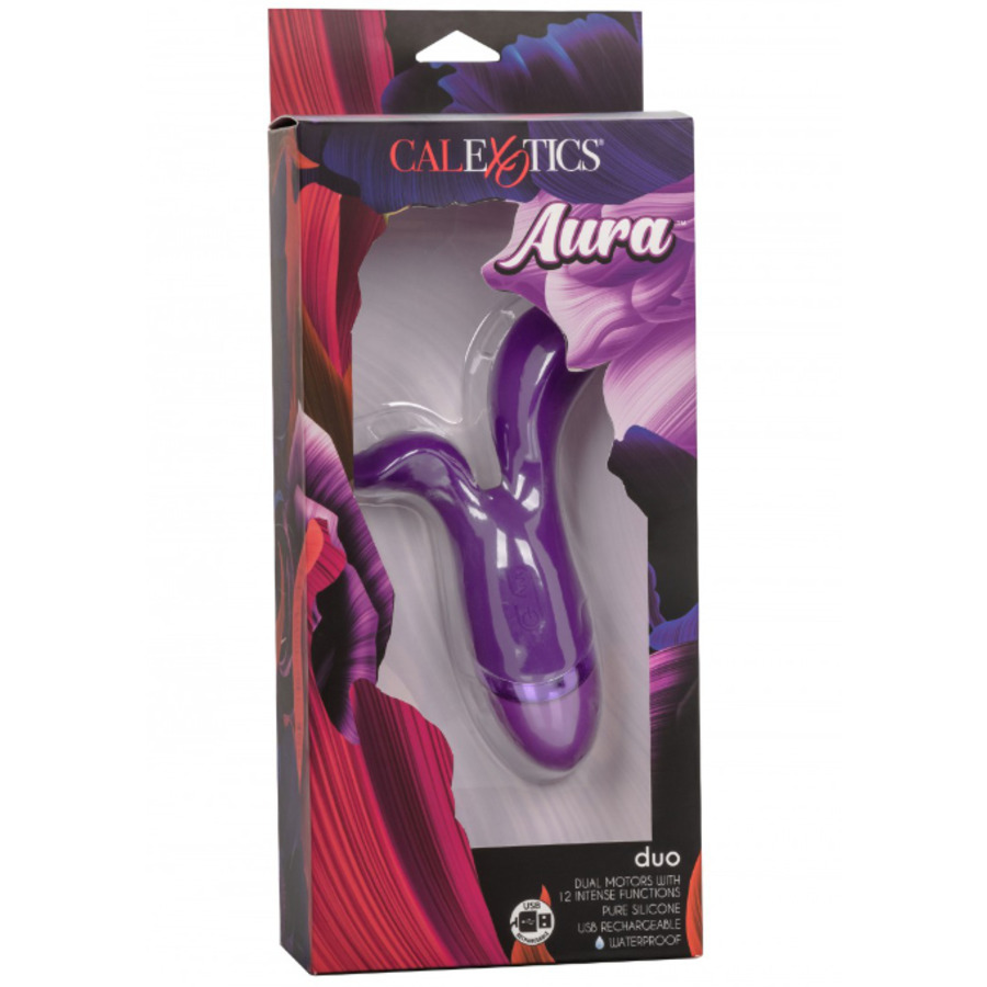 CalExotics - Aura Duo USB-Oplaadbare Vibrator Vrouwen Speeltjes